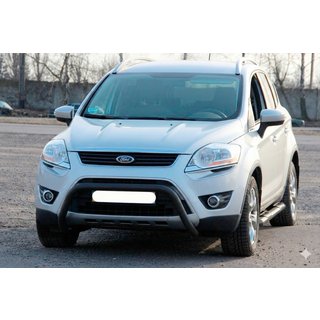 Parabulloni WT007 Nero (Acciaio Inox) Ford Kuga 2008-2013 foto 3