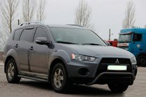Mitsubishi Outlander 2006-2012 Parabulloni WT007 Nero (Acciaio Inox) foto 3