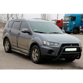 Parabulloni WT007 Nero (Acciaio Inox) Mitsubishi Outlander 2006-2012 foto 1