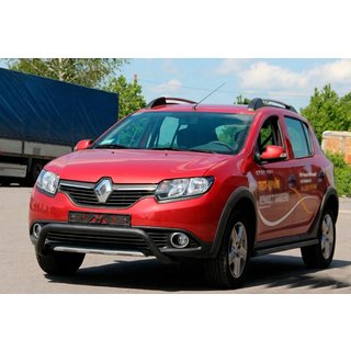 Parabullbar Anteriore WT007 Nero (Acciaio Inox) Dacia Sandero 2013-2020 foto 2