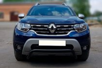 Dacia Duster 2018-2024 Parabulloni WT007 Nero (Acciaio Inox) foto 2