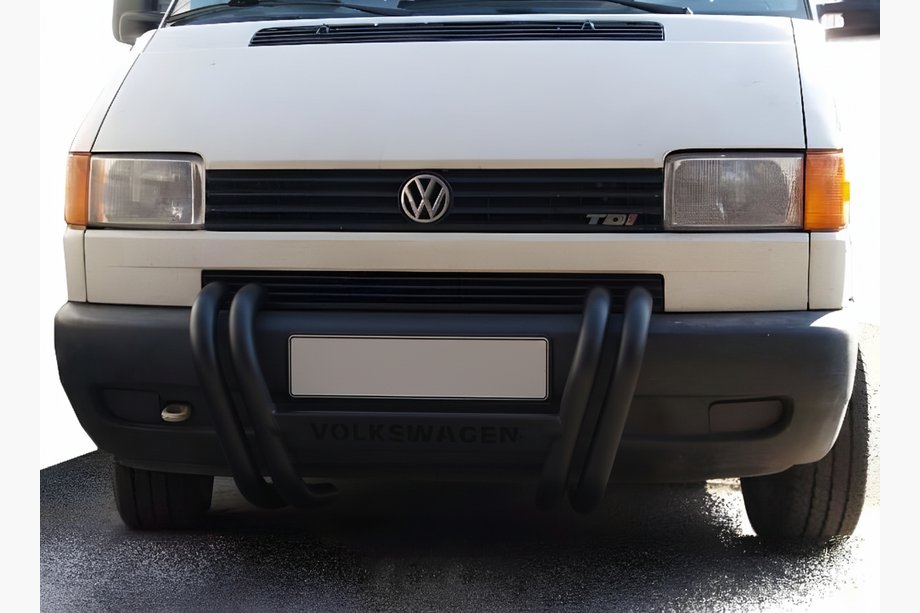 Volkswagen T4 Transporter 1990-2003 Parabull ST006 Nero (Acciaio Inox) Image