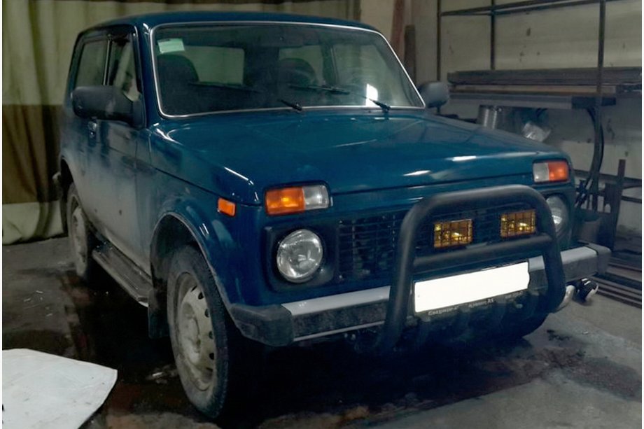 Lada Niva e Urban 1977- Parabulloni QT006 Nero (Acciaio Inox) Foto 4