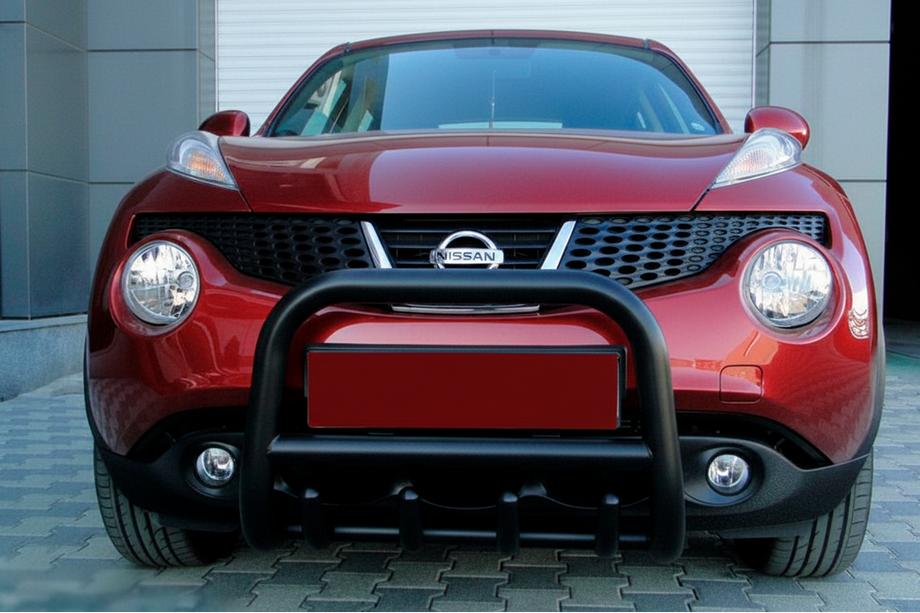 Nissan Juke 2010-2019 Parabulloni QT006 Nero (Acciaio Inox) Image