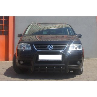 Parabulloni QT006 Nero (Acciaio Inox) Volkswagen Touran 2003-2010 foto 4