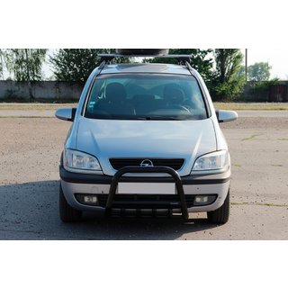 Parabulloni QT006 Nero (Acciaio Inox) Opel Zafira A 1998-2005 foto 1