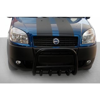 Parabullbar Anteriore QT006 Nero (Acciaio Inox)