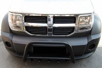 Dodge Nitro 2006-2011 Parabullbar Anteriore QT006 Nero (Acciaio Inox) foto 1