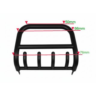 Parabulloni QT006 Nero (Acciaio Inox) Land Rover Freelander II 2006–2014