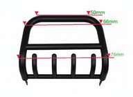 Lifan X60 2011- Parabulloni QT006 Nero (Acciaio Inox) foto 2