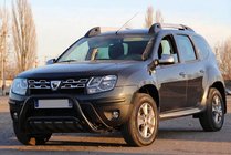 Dacia Duster 2008-2018 Parabulloni WT002 Nero (Acciaio Inox) foto 3