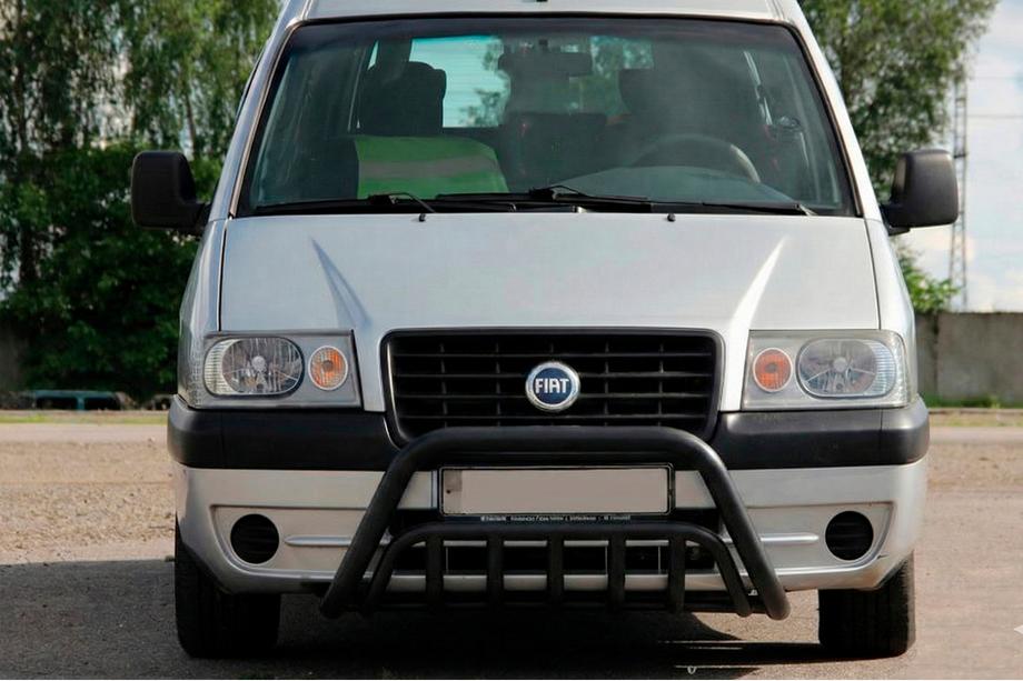 Fiat Scudo 1996-2007 Parabulloni WT002 Nero (Acciaio Inox) Image
