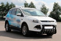 Ford Kuga/Escape 2013-2019 Parabulloni WT002 Nero (Acciaio Inox) foto 2