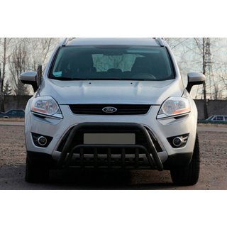 Parabulloni WT002 Nero (Acciaio Inox) Ford Kuga 2008-2013 foto 2
