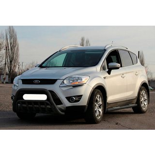 Parabulloni WT002 Nero (Acciaio Inox) Ford Kuga 2008-2013 foto 1