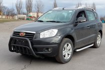 Geely Emgrand X7 2011- Parabulloni WT002 Nero (Acciaio Inox) foto 3