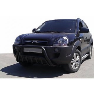 Parabulloni WT002 Nero (Acciaio Inox) Hyundai Tucson JM 2004- foto 1