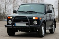 Lada Niva e Urban 1977- Parabulloni QT007 Nero (Acciaio Inox) foto 2