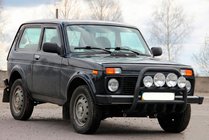 Lada Niva e Urban 1977- Parabulloni QT007 Nero (Acciaio Inox) foto 3
