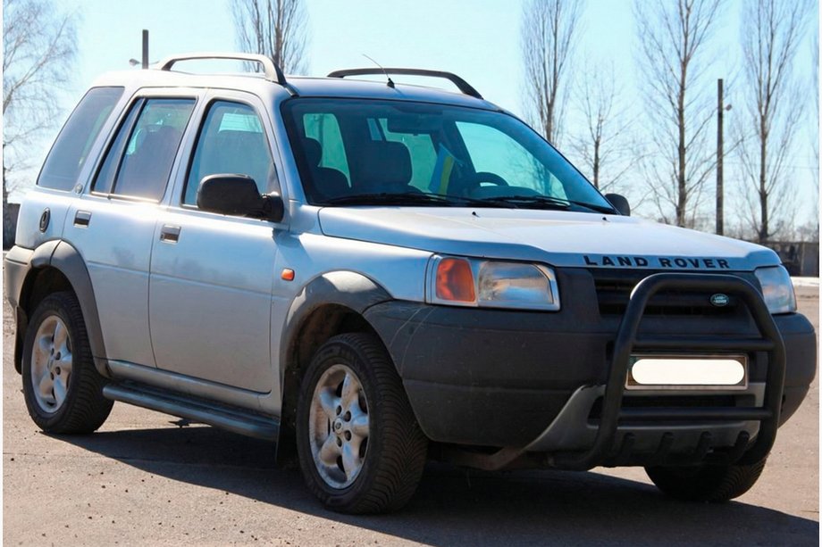 Land Rover Freelander I 1997-2006 Parabulloni QT007 Nero (Acciaio Inox) Foto 1