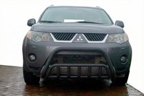 Mitsubishi Outlander 2006-2012 Parabulloni WT002 Nero (Acciaio Inox) foto 2
