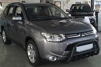 Mitsubishi Outlander 2012-2021 Parabulloni WT002 Nero (Acciaio Inox) foto 2
