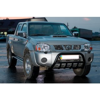 Parabulloni WT002 Nero (Acciaio Inox) Nissan NP300 1999-2015 foto 3