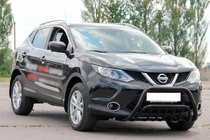 Nissan Qashqai 2014-2021 Parabulloni WT002 Nero (Acciaio Inox) foto 3
