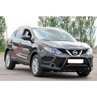 Parabulloni WT002 Nero (Acciaio Inox) Nissan Qashqai 2014-2021 foto 3