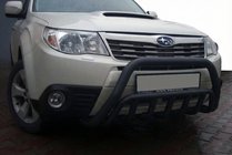 Subaru Forester 2008-2013 Parabulloni WT002 Nero (Acciaio Inox) foto 1