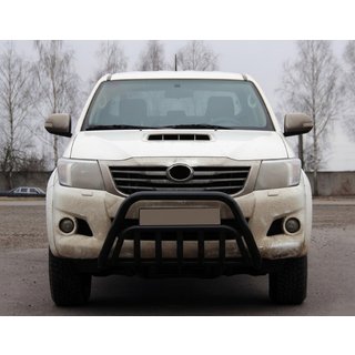 Parabulloni WT002 Nero (Acciaio Inox) Toyota Hilux 2006-2015 foto 1