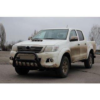 Parabulloni WT002 Nero (Acciaio Inox) Toyota Hilux 2006-2015 foto 3