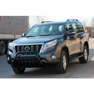 Parabulloni WT002 Nero (Acciaio Inox) Toyota Land Cruiser Prado 150 2009-2023 foto 3