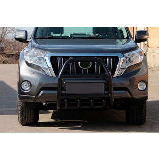 Parabulloni QT007 Nero (Acciaio Inox) Toyota Land Cruiser Prado 150 2009-2023 foto 1