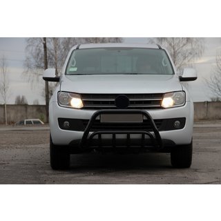 Parabulloni WT002 Nero (Acciaio Inox) Volkswagen Amarok 2010-2022 foto 2