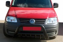 Volkswagen Caddy 2004-2010 Parabulloni WT002 Nero (Acciaio Inox) foto 1