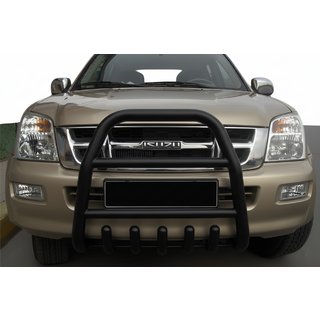 Parabullbar Anteriore QT007 Nero (Acciaio Inox) Isuzu D-Max 2011-2019