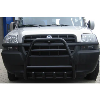 Parabullbar Anteriore QT007 Nero (Acciaio Inox)