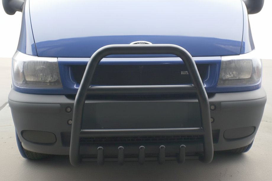 Ford Transit 2000–2014 Parabulloni QT007 Nero (2000-2006, Acciaio Inox) Image