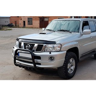 Parabulloni QT007 Nero (Acciaio Inox) Nissan Patrol Y61 1997-2011 foto 2