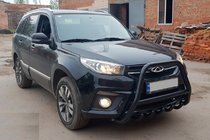 Chery Tiggo 3 2005- Parabulloni WT009 Nero (Acciaio Inox) foto 2