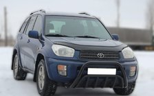 Toyota Rav 4 2001-2005 Parabullbar Anteriore WT002 Nero (Acciaio Inox) foto 3