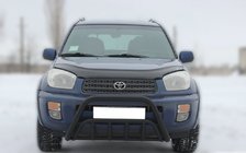 Toyota Rav 4 2001-2005 Parabullbar Anteriore WT002 Nero (Acciaio Inox) foto 1