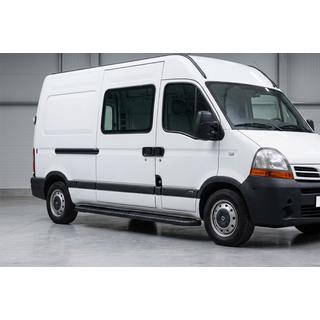 Pedane Laterali Bosphorus Black (2 pz, Alluminio) Opel Movano 2004-2010 foto 1
