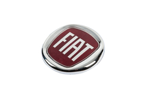 Fiat Emblema (Rosso, con Supporto) 120 mm foto 2