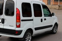 Renault Kangoo 1998-2008 Pedane Laterali Black (2 pz, Acciaio Inox) foto 3