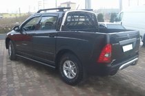 SsangYong Action 2005-2018 Barre Laterali Black (2 pz, acciaio inox) foto 2