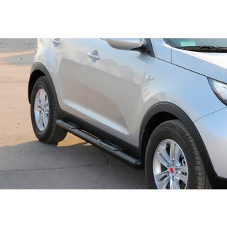 Pedane Laterali Black (2 pz, Acciaio Inox) Kia Sportage 2010-2015 foto 4