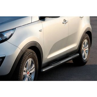 Pedane Laterali Black (2 pz, Acciaio Inox) Kia Sportage 2010-2015 foto 3