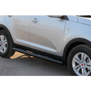 Pedane Laterali Black (2 pz, Acciaio Inox) Kia Sportage 2010-2015 foto 2
